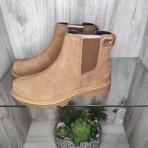 Sorel Revel RD Chelsea Waterproof boots Women's 5.5 (22.5 Cm) New In Box